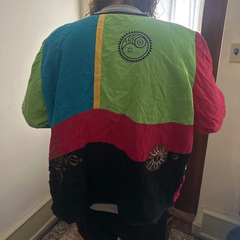 Unique colorful jacket